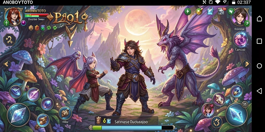 Tangkapan layar ANOBOYTOTO menunjukkan gameplay penuh petualangan yang menakjubkan.