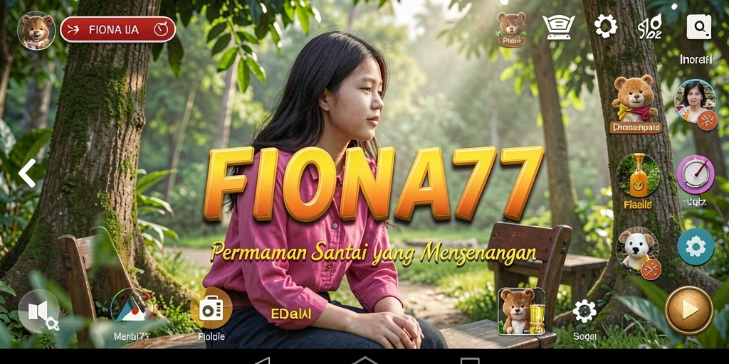 Screenshot FIONA77 menampilkan gameplay yang penuh warna dan menarik.