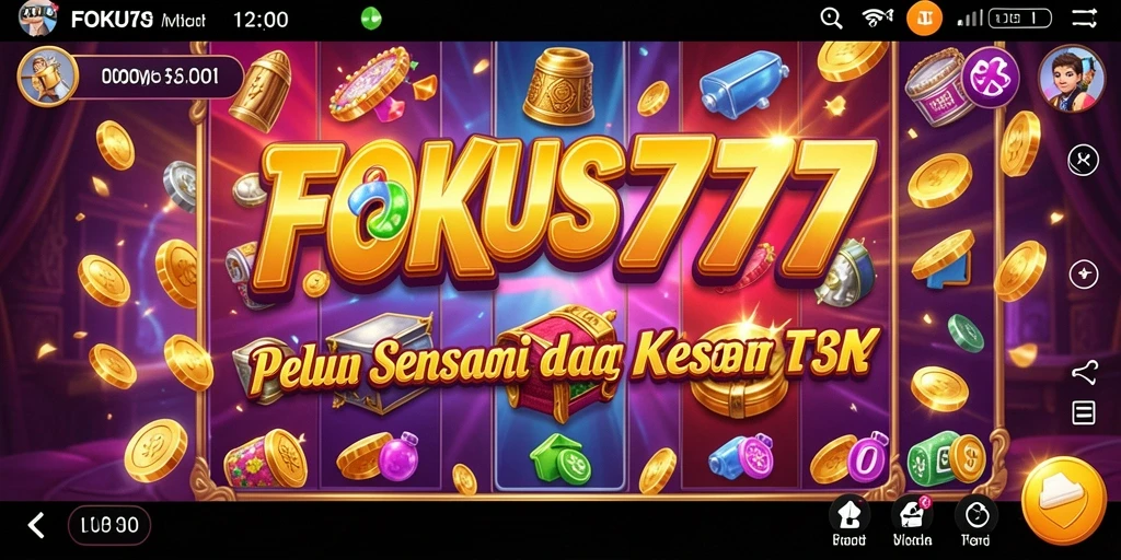Tampilan menarik dari gameplay Slot FOKUS777 yang menegangkan.