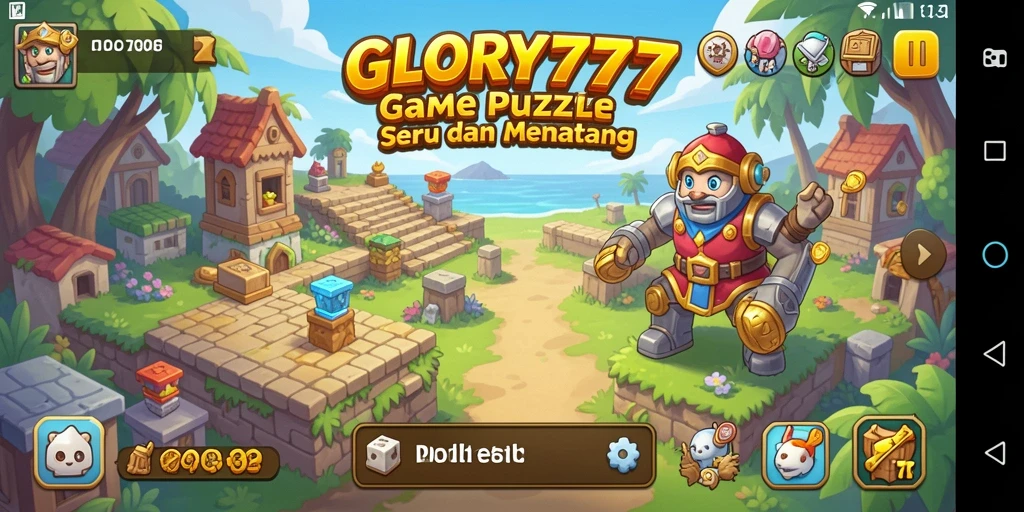 Tampilan gameplay GLORY777 yang menarik dan penuh tantangan.