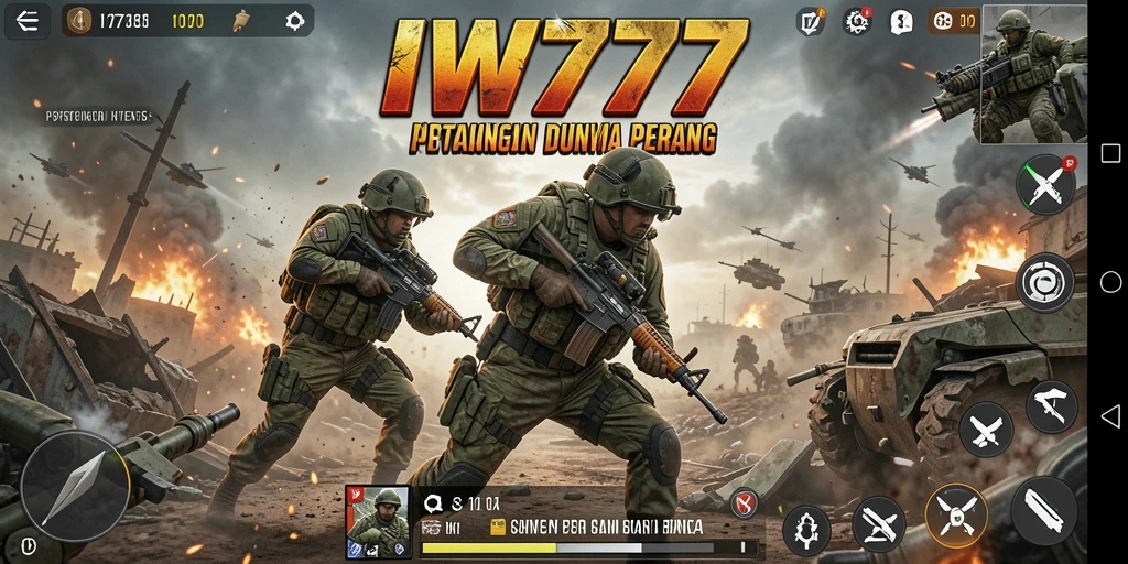 Screenshot IW777 menunjukkan aksi pertarungan yang mendebarkan dan grafis menawan.