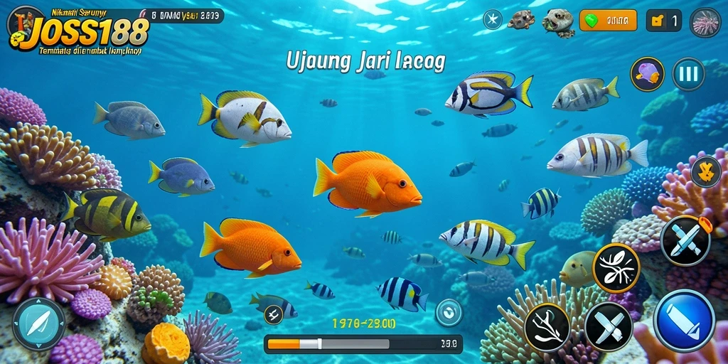 Tampilan aksi Tembak Ikan yang seru dalam JOSS188.