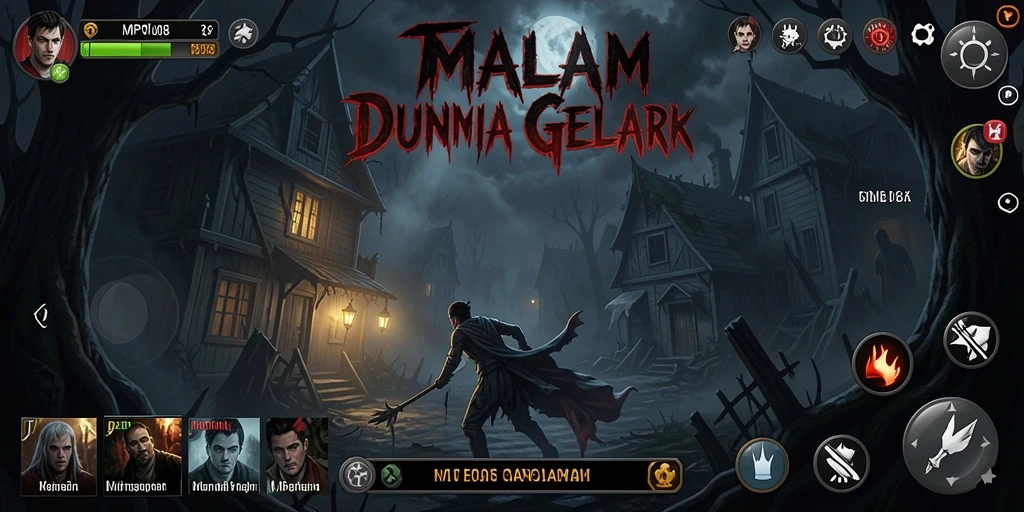 Menampilkan gameplay menyeramkan dengan hantu-hantu menyeramkan.