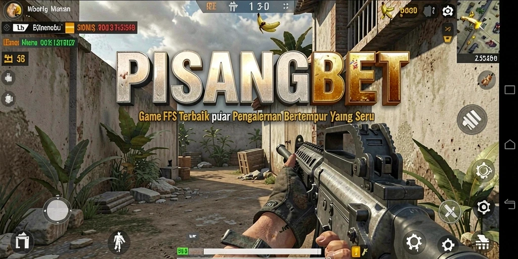 Screenshot PISANGBET menampilkan aksi tembak-menembak yang mendebarkan.