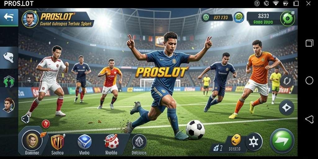 Gameplay seru dari PROSLOT menampilkan berbagai jenis olahraga.
