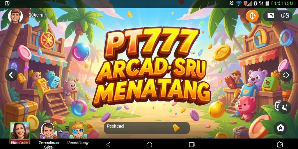 Screenshot PT777 menampilkan gameplay yang seru dan menantang.