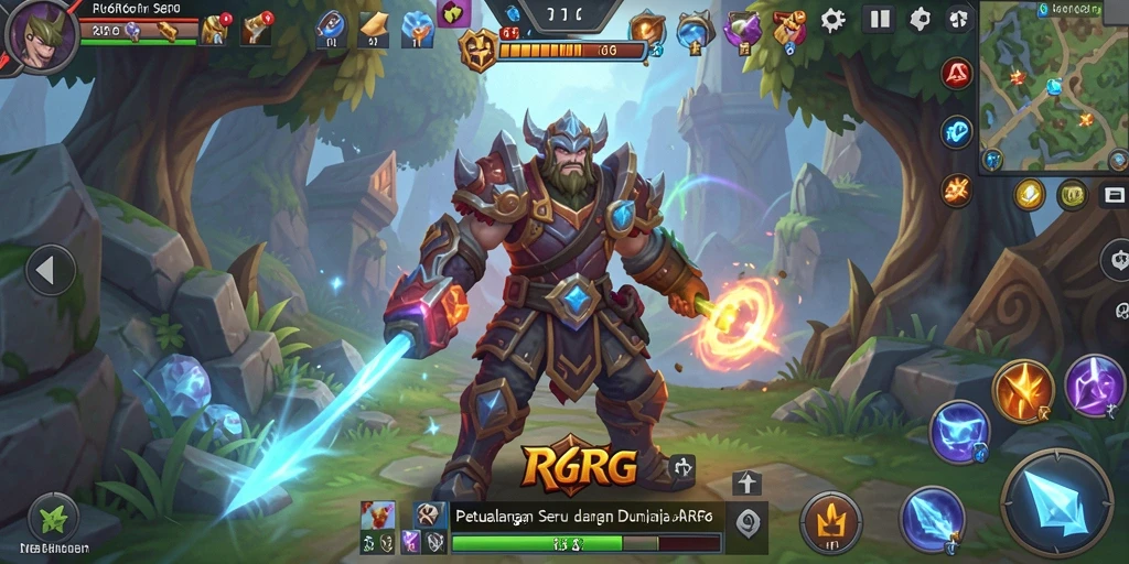Tampilan gameplay R6R6 yang mendebarkan saat pertarungan.