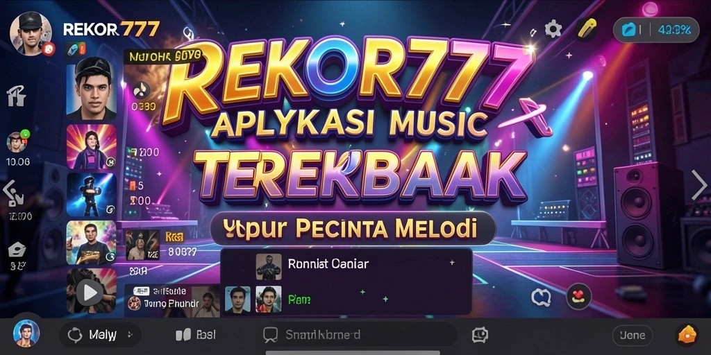 Tampilan gameplay REKOR777 yang interaktif dan penuh warna.