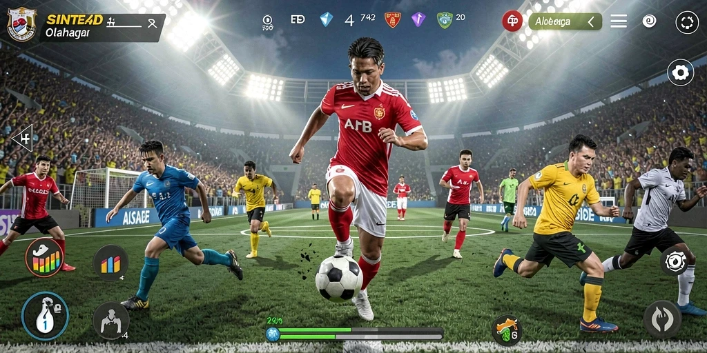 Tampilan gameplay SINTE4D yang menegangkan dan realistis.