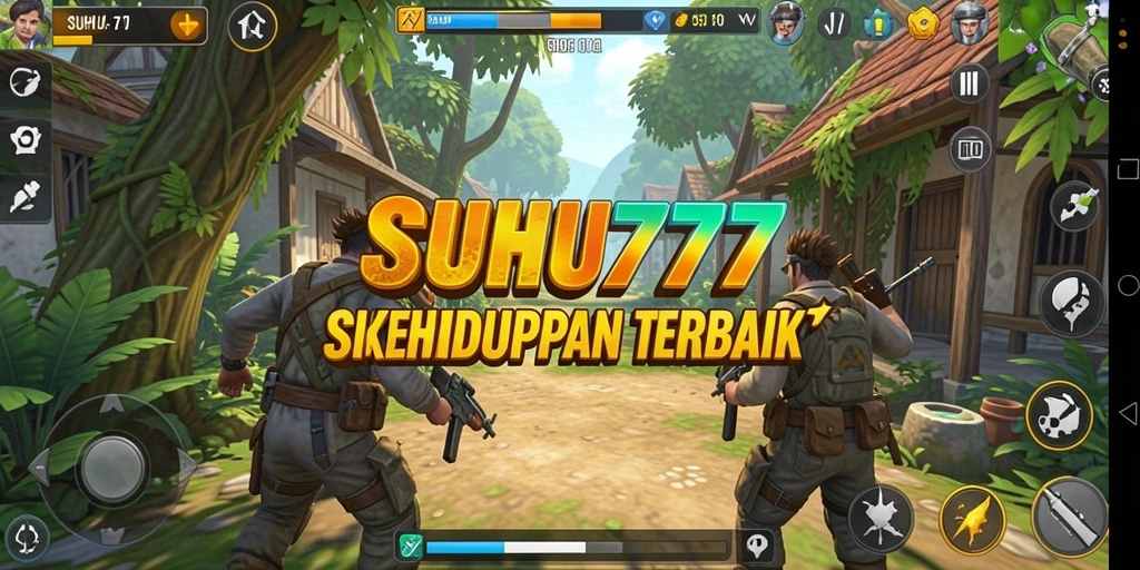 Screenshot gameplay yang menunjukkan petualangan dalam dunia virtual.