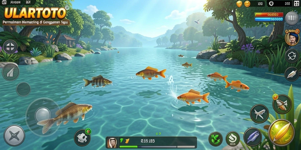 Tangkapan ikan besar dalam gameplay seru ULARTOTO
